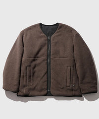 Goldwin for WILD LIFE TAILOR / X REVERSIBLE Dope Dyed Ripple Nylon Polartec Liner Jacket