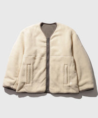 Goldwin for WILD LIFE TAILOR / X REVERSIBLE Dope Dyed Ripple Nylon Polartec Liner Jacket