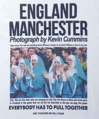THE CULTURE CODE × Kevin Cummins for WILD LIFE TAILOR / T-SHIRT MANCHESTER CITY - SISTERS