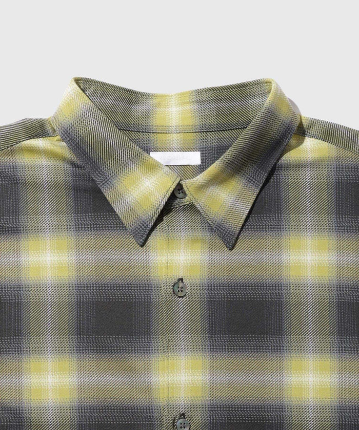 KANEMASA PHIL. for ADAM ET ROPE' / 28G Ombre Check Modest Shirt