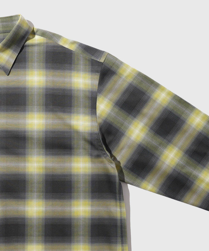 KANEMASA PHIL. for ADAM ET ROPE' / 28G Ombre Check Modest Shirt