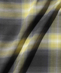 KANEMASA PHIL. for ADAM ET ROPE' / 28G Ombre Check Modest Shirt