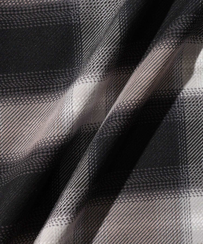 KANEMASA PHIL. for ADAM ET ROPE' / 28G Ombre Check Modest Shirt