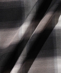 KANEMASA PHIL. for ADAM ET ROPE' / 28G Ombre Check Modest Shirt