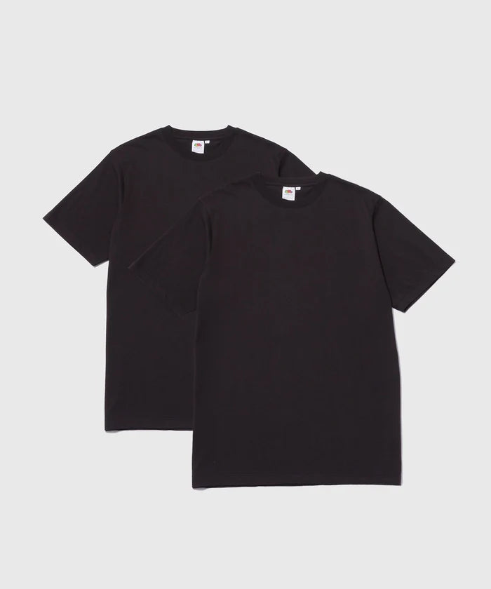FRUIT OF THE LOOM for WILD LIFE TAILOR / EX SLIM FIT 2PCS PAC TEE