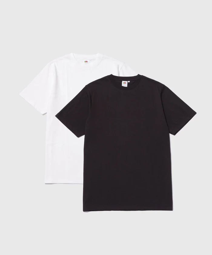 FRUIT OF THE LOOM for WILD LIFE TAILOR / EX SLIM FIT 2PCS PAC TEE