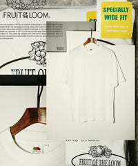 FRUIT OF THE LOOM for WILD LIFE TAILOR / EX WIDE FIT 2PCS PAC TEE