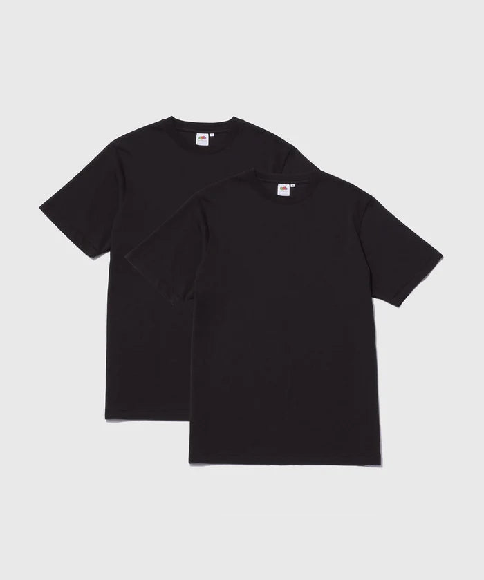 FRUIT OF THE LOOM for WILD LIFE TAILOR / EX WIDE FIT 2PCS PAC TEE
