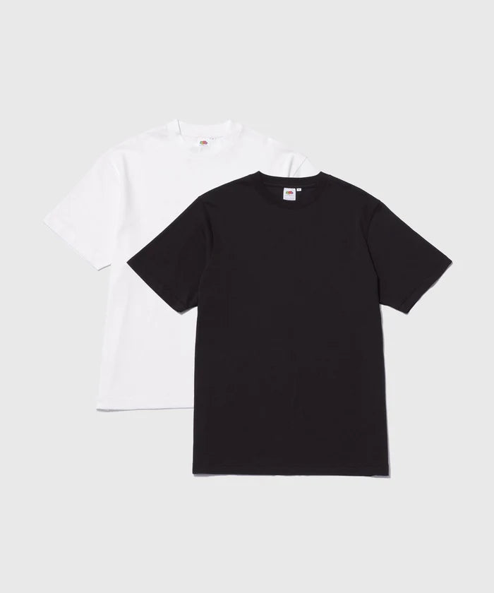 FRUIT OF THE LOOM for WILD LIFE TAILOR / EX WIDE FIT 2PCS PAC TEE