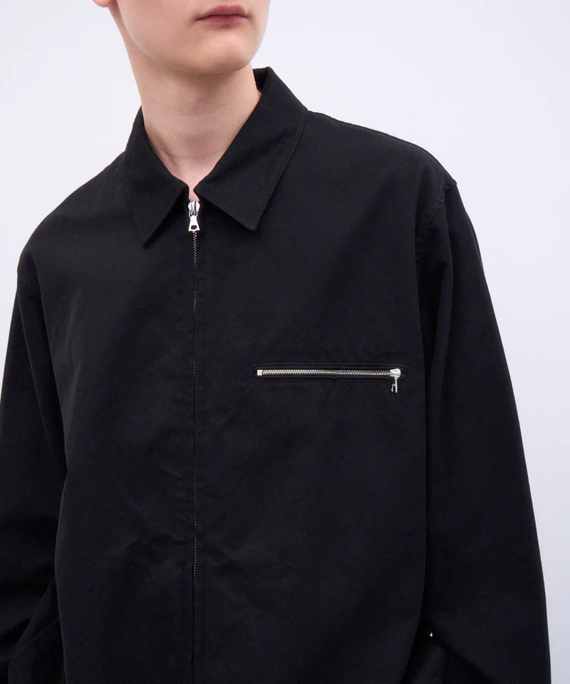 ATON 26AW COTTON GABARDINE | HARRINGTON JACKET