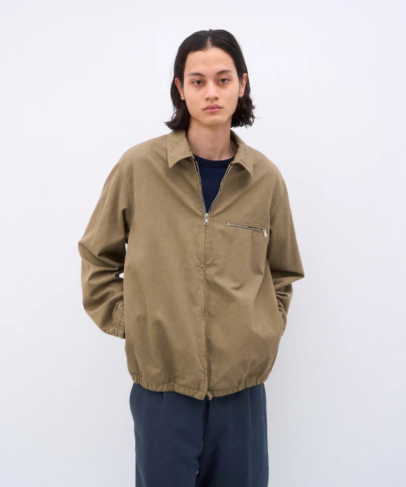 ATON 26AW COTTON GABARDINE | HARRINGTON JACKET
