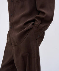 ATON 26AW FIBRIL SILK TAFTA | WORK SHIRT
