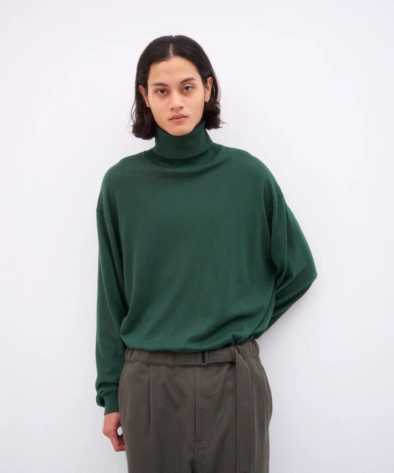 ATON 26AW SMOOTH SUVIN | TURTLE NECK SWEATER