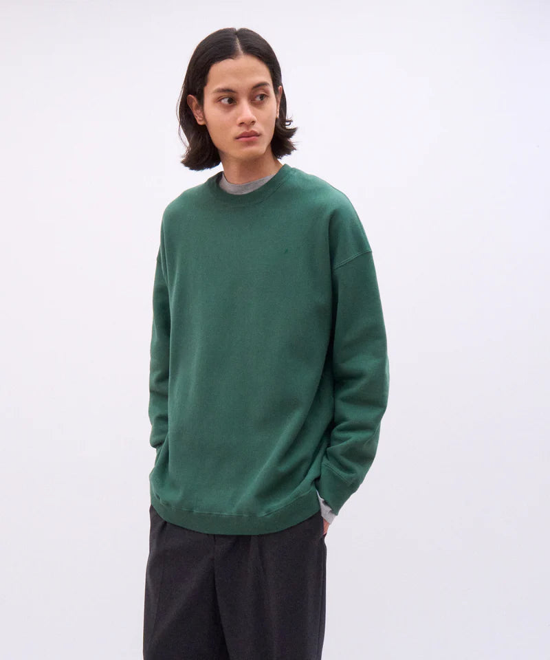 ATON 26AW NATURAL DYED URAKE | OVERSIZED SWEAT SHIRT