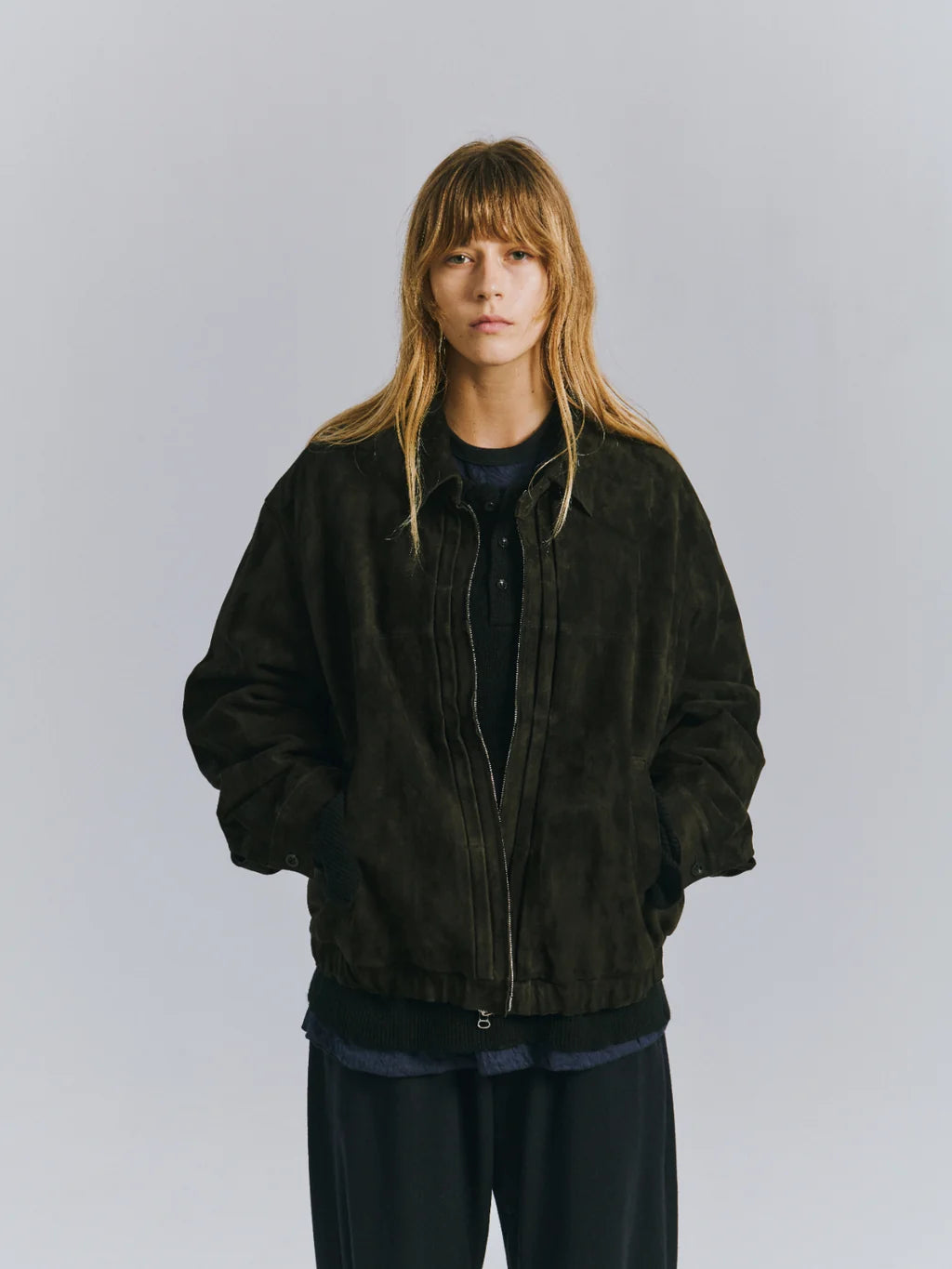 ANCELLM 26AW GEEP TUCK JACKET
