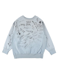 BOWWOW 26AW HANDWRITTEN MEMORIAL SWEATSHIRT