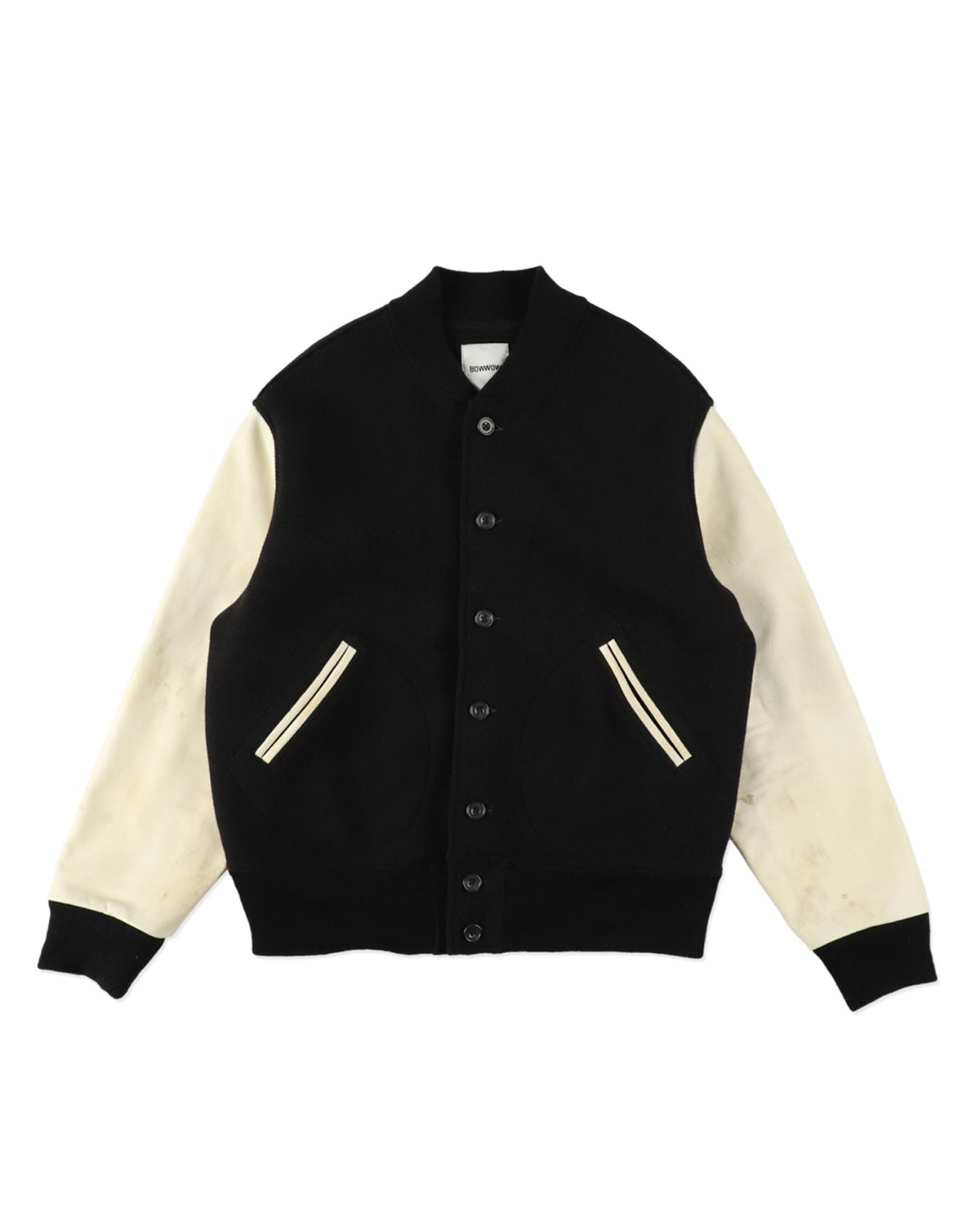 BOWWOW 26AW BUTTON STADIUM JACKET