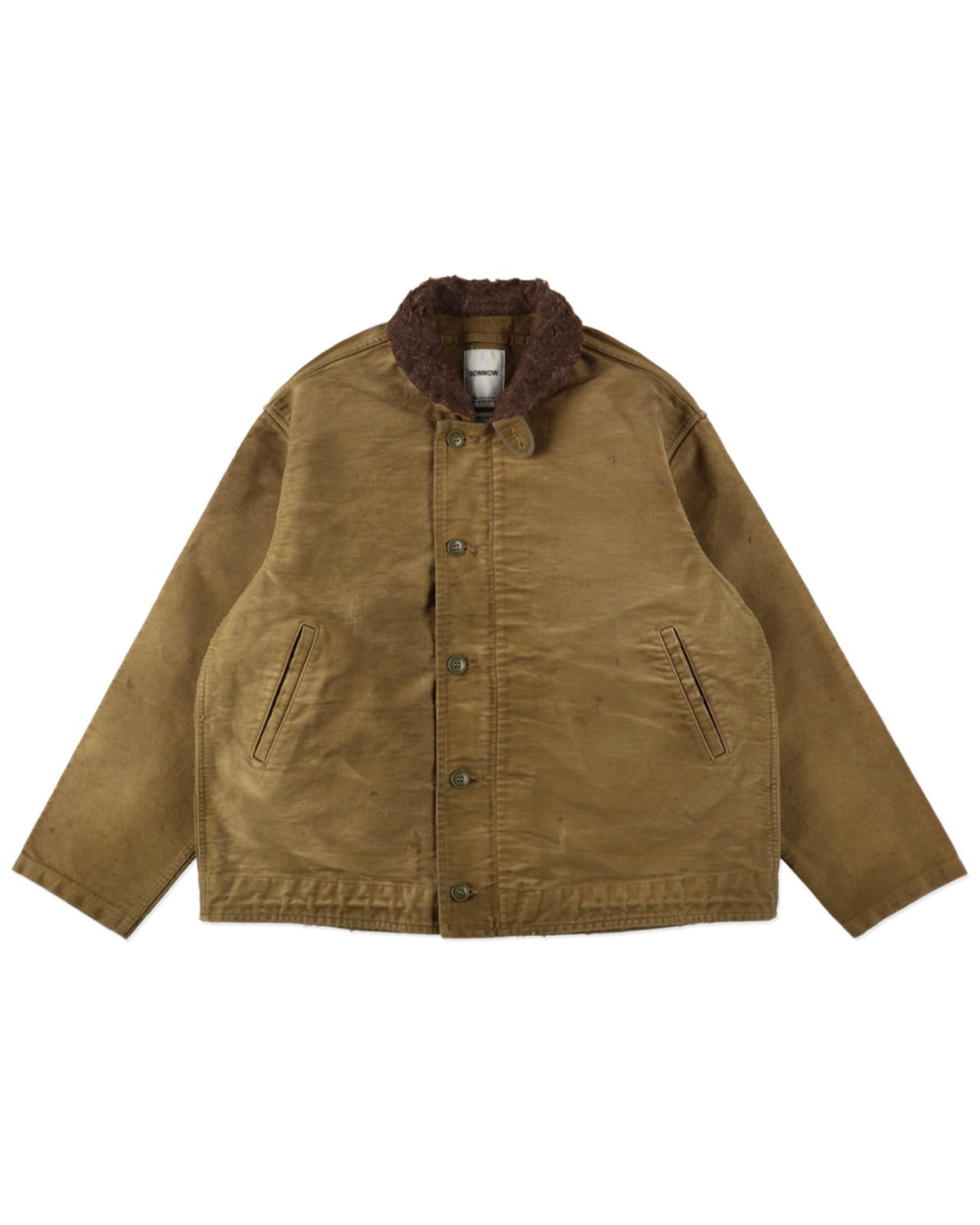 BOWWOW 26AW WIDE WALE N-1 DECK JACKET