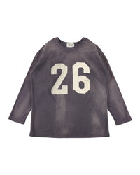 BOWWOW 26AW NUMBERED FADED FOOTBALL SHIRT