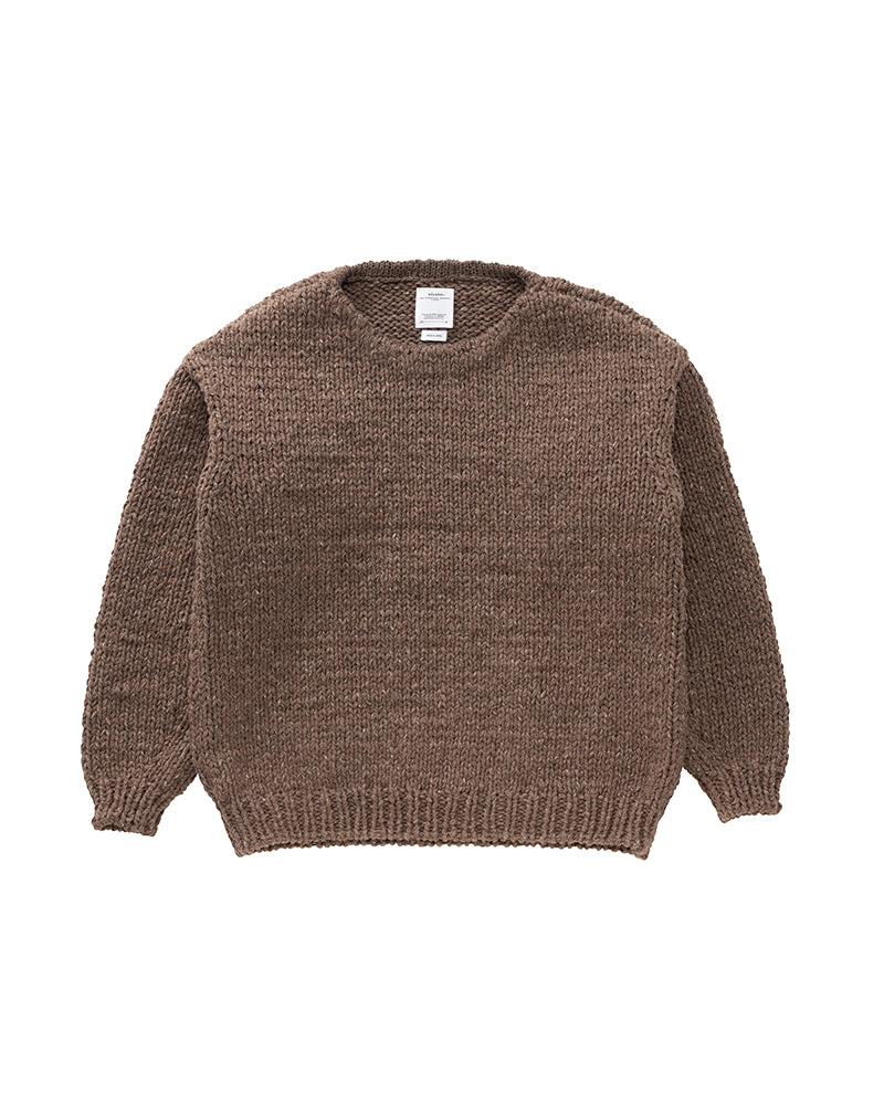 visvim 25AW AMPLUS BOATNECK HAND KNIT