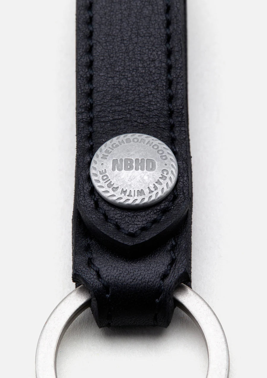 NEIGHBORHOOD 24AW LEATHER KEYHOLDER