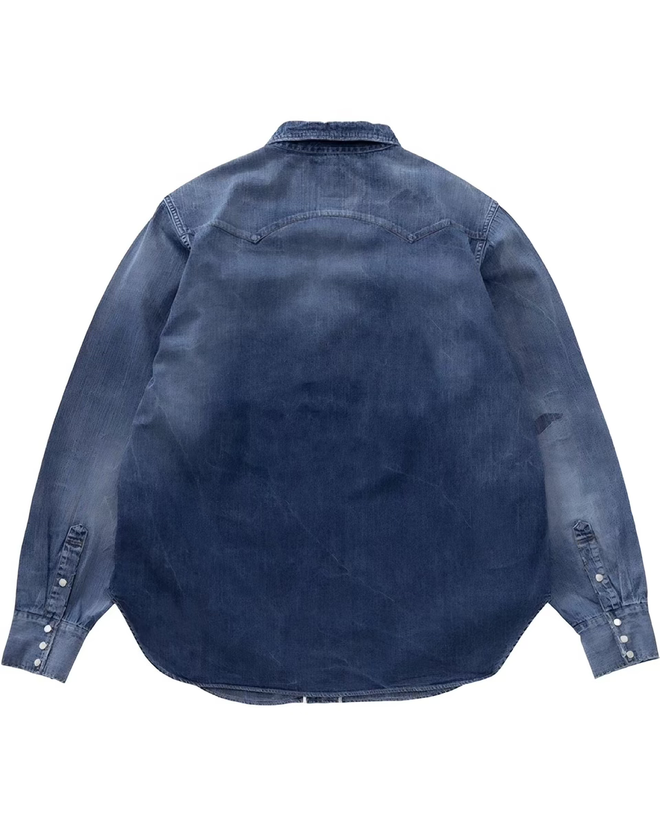 visvim 26AW SOCIAL SCULPTURE SHIRT DRY CRASH