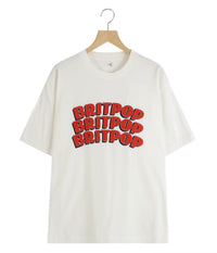 blurhmsROOTSTOCK 25SS BRITPOP Print Tee STANDARD / WIDE
