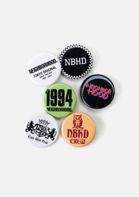 NEIGHBORHOOD 24AW PIN BUTTON SET