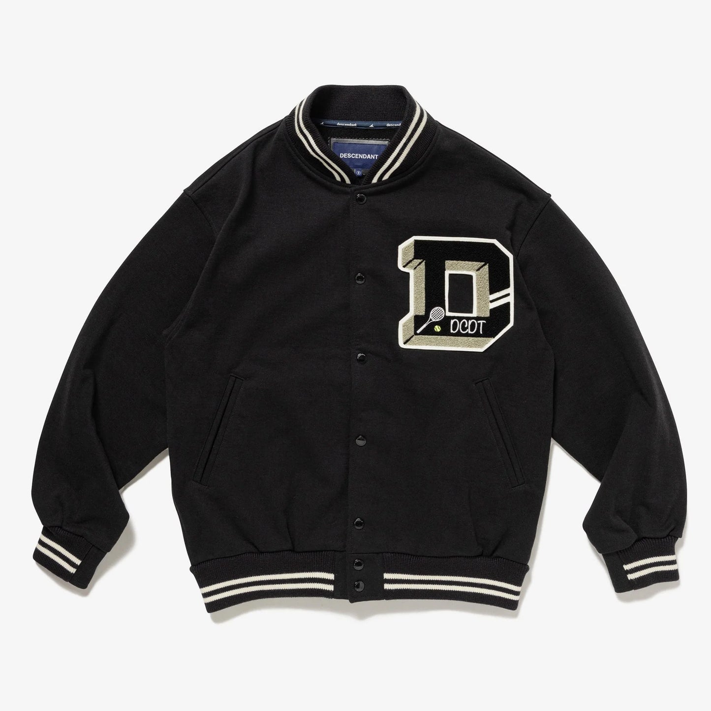 DESCENDANT 24SS QUE VERSITY JACKET