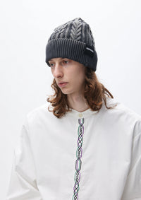 NEIGHBORHOOD 24AW WASHED CABLE BEANIE