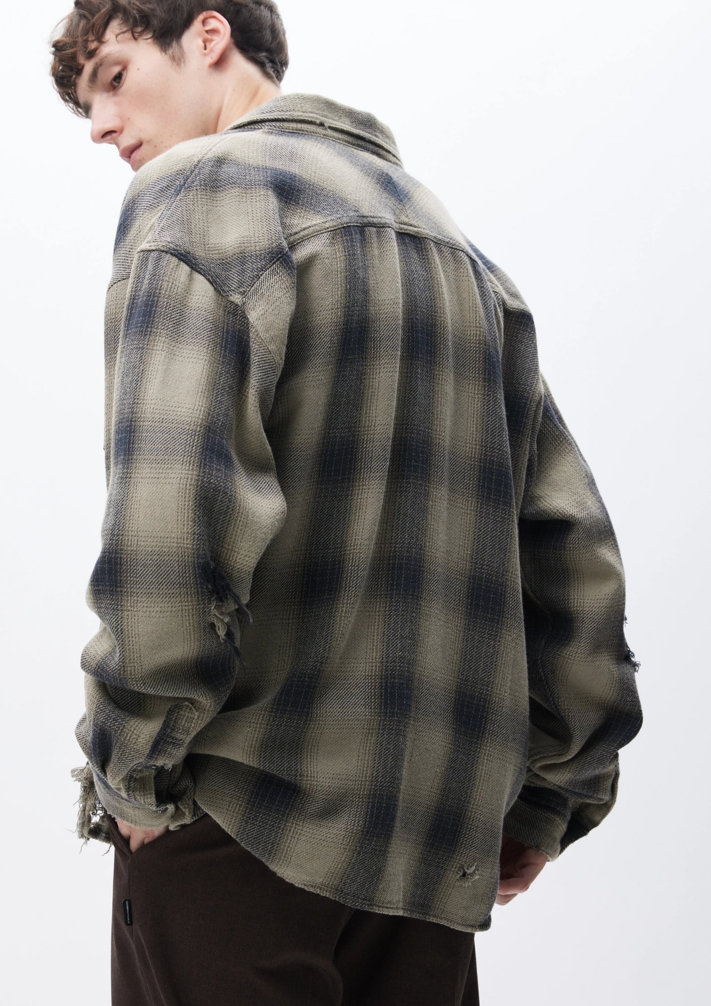 NEIGHBORHOOD 24AW SAVAGE BLOCK HOMBRE CHECK SHIRT LS