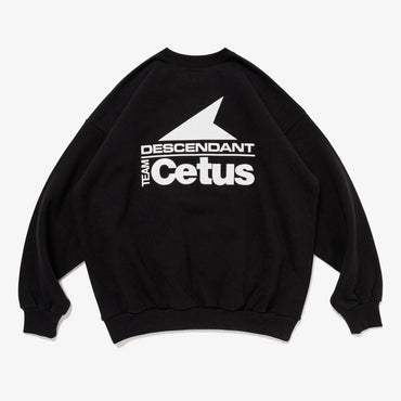 DESCENDANT 24AW SPOT STERN CREW NECK