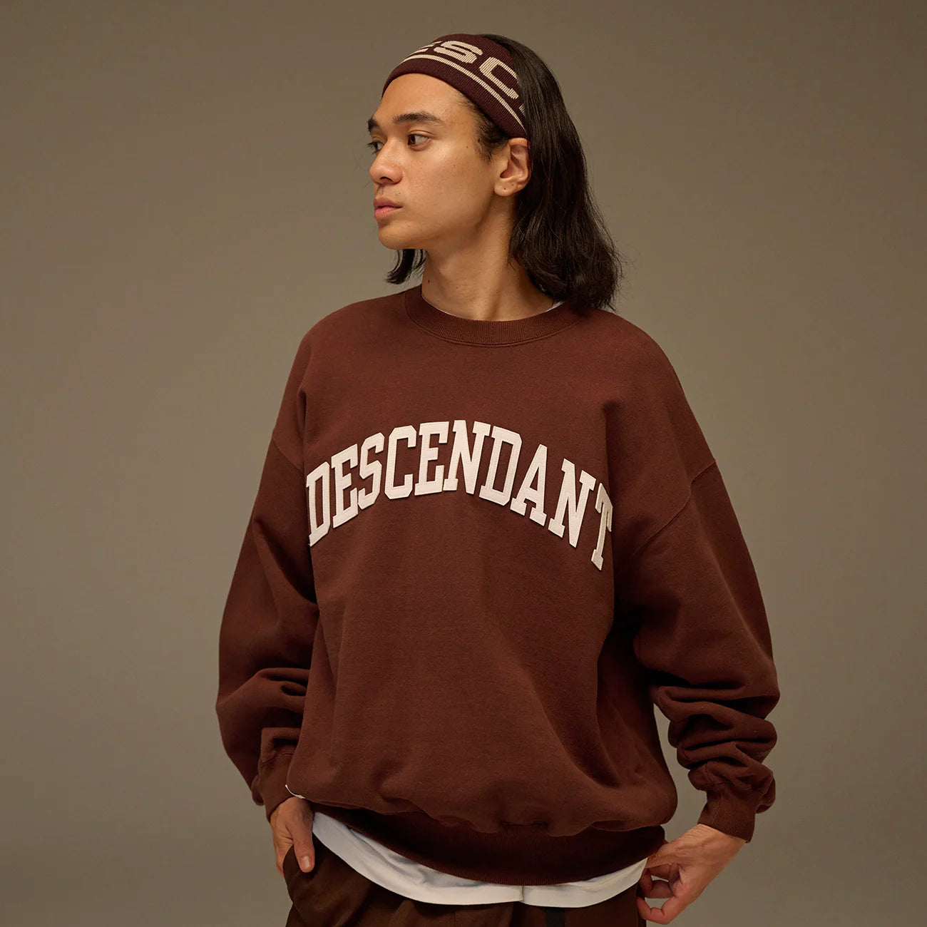 DESCENDANT 24AW TEAM CREW NECK