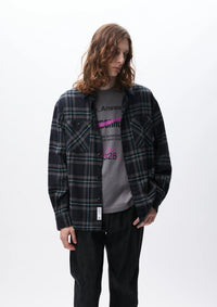 NEIGHBORHOOD 24AW TARTAN CHECK SHIRT LS