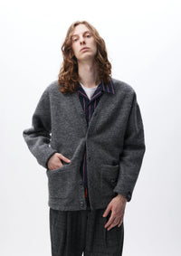 NEIGHBORHOOD 24AW WOOL JERSEY CARDIGAN