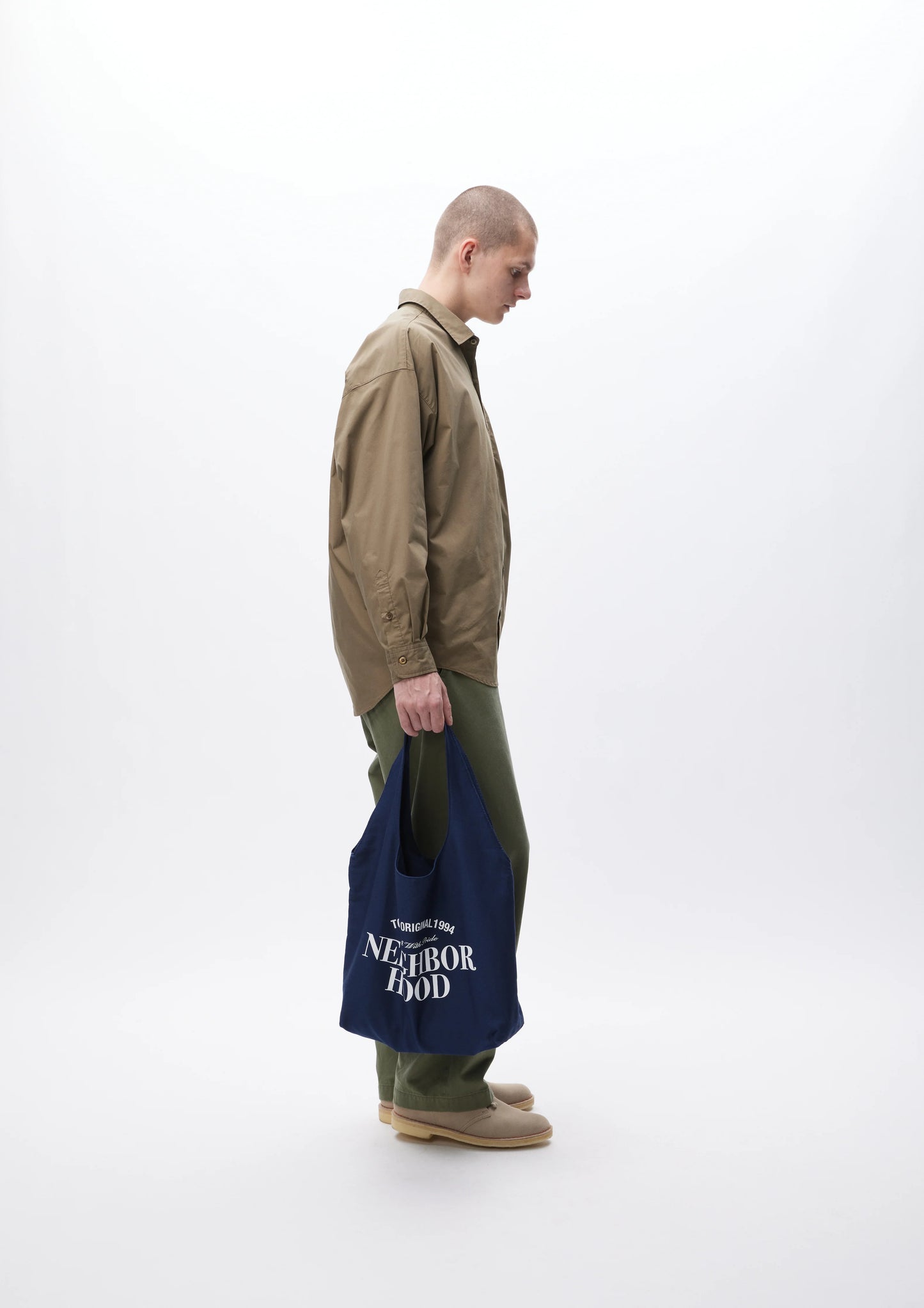 NEIGHBORHOOD 24AW LOGO TOTE BAG