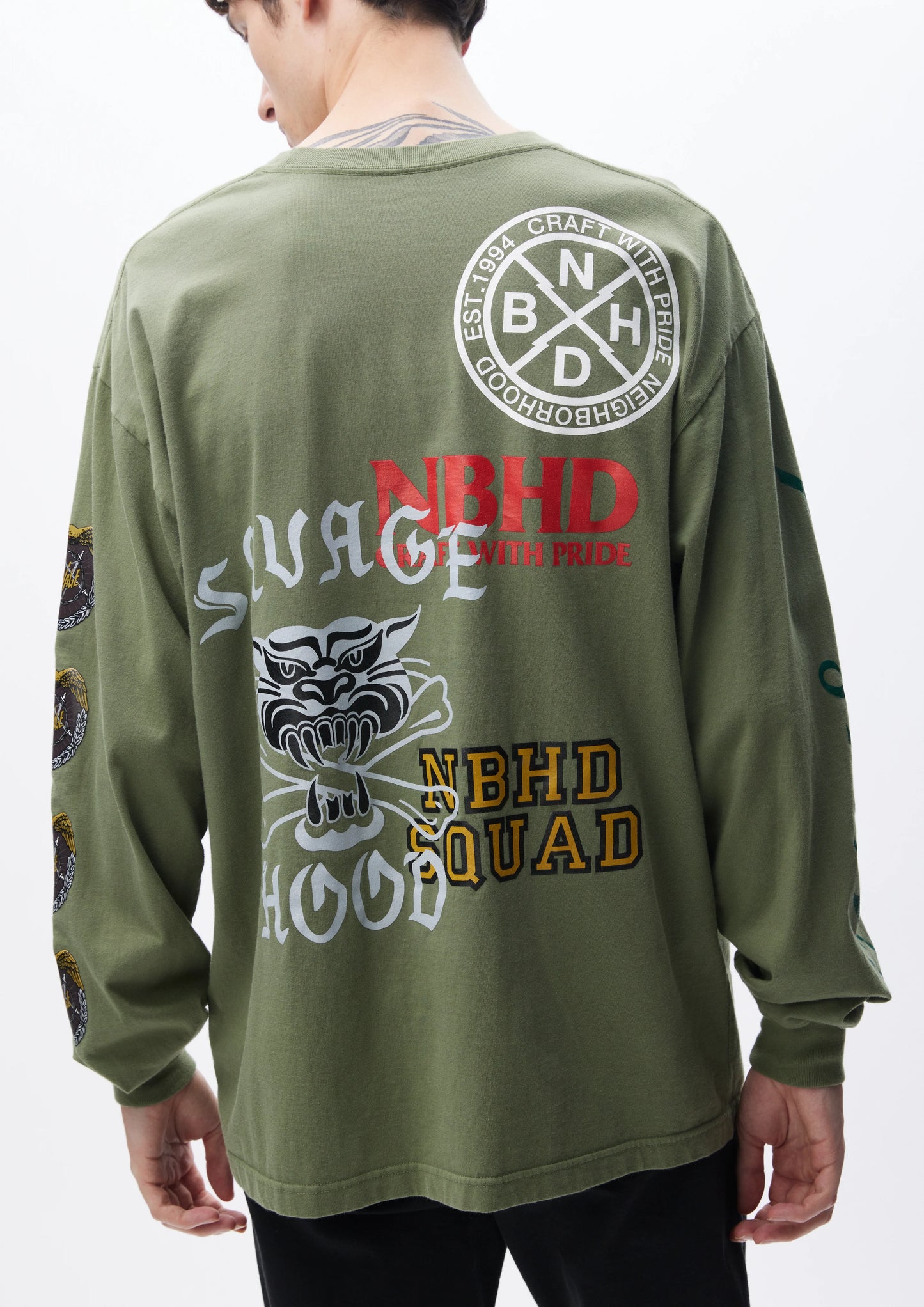 NEIGHBORHOOD 24AW NH . TEE LS-17