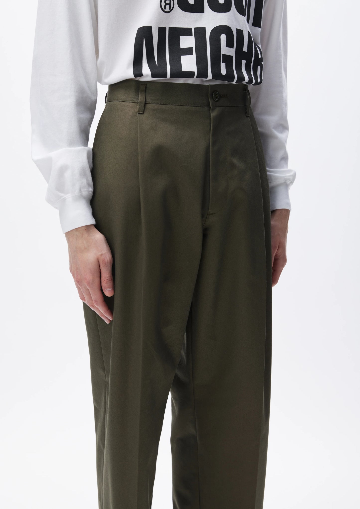 NEIGHBORHOOD 24AW TUCK PANTS