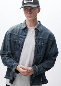 NEIGHBORHOOD 24AW WASHED DENIM SHIRT LS