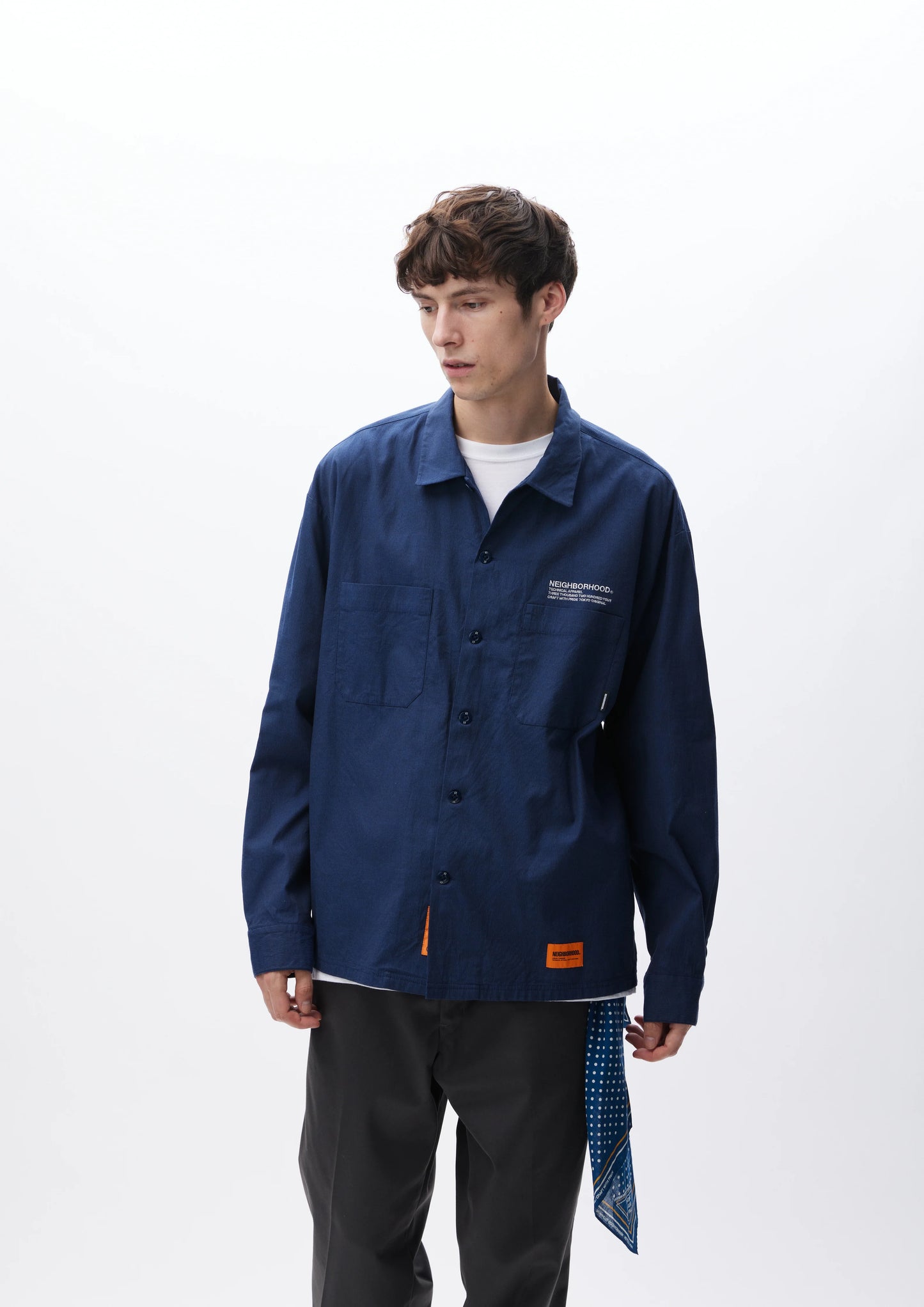 NEIGHBORHOOD 24AW CORDLANE WORK SHIRT LS