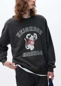 NEIGHBORHOOD 24AW PIGMENT DYED SWEAT SHIRT LS