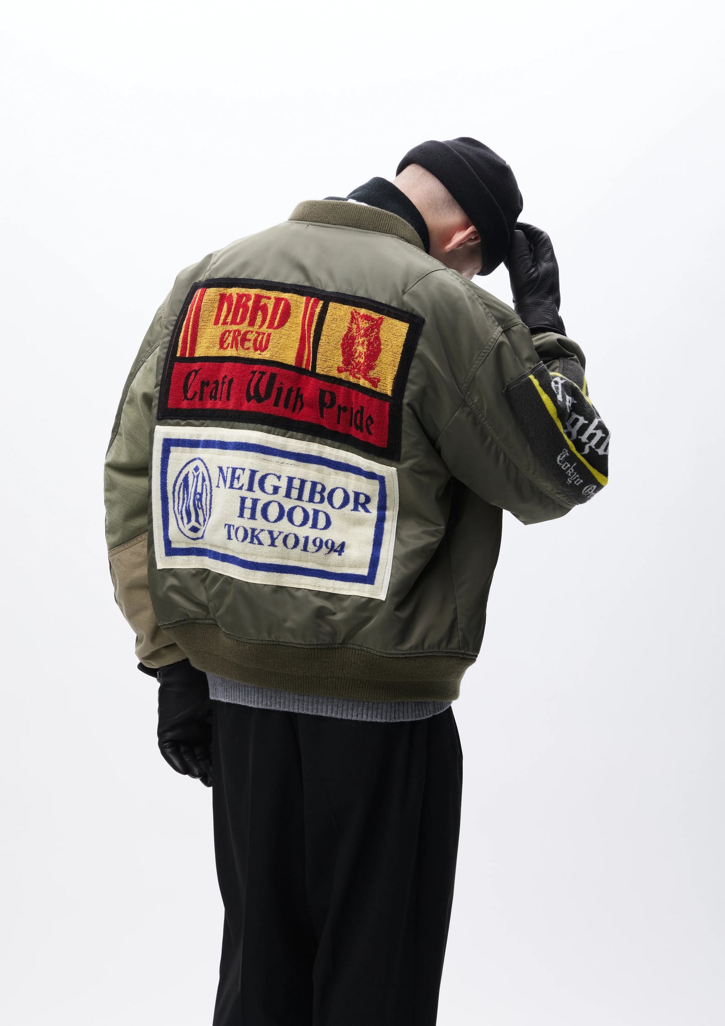 NEIGHBORHOOD 24AW MA-1 FLIGHT JACKET MOD