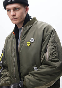 NEIGHBORHOOD 24AW MA-1 FLIGHT JACKET MOD