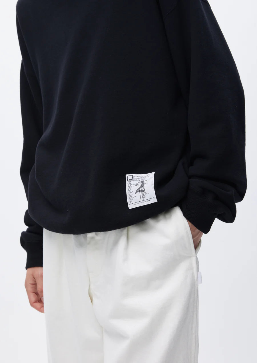 NEIGHBORHOOD 24AW BW . SWEAT TURTLENECK LS