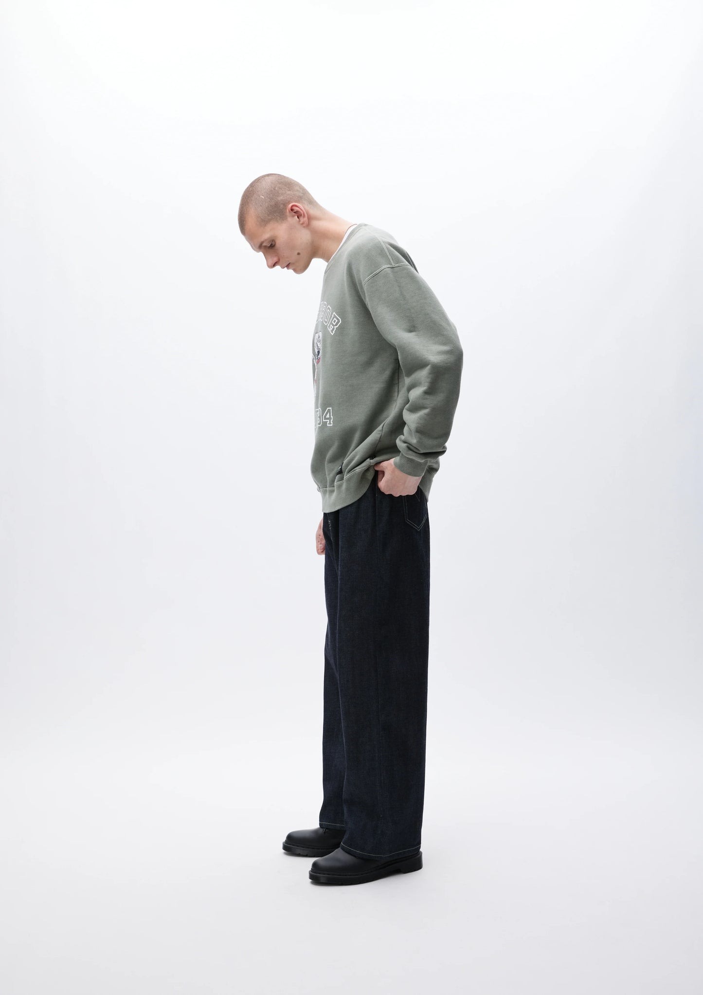 NEIGHBORHOOD 24AW RIGID DENIM DP WIDE PANTS