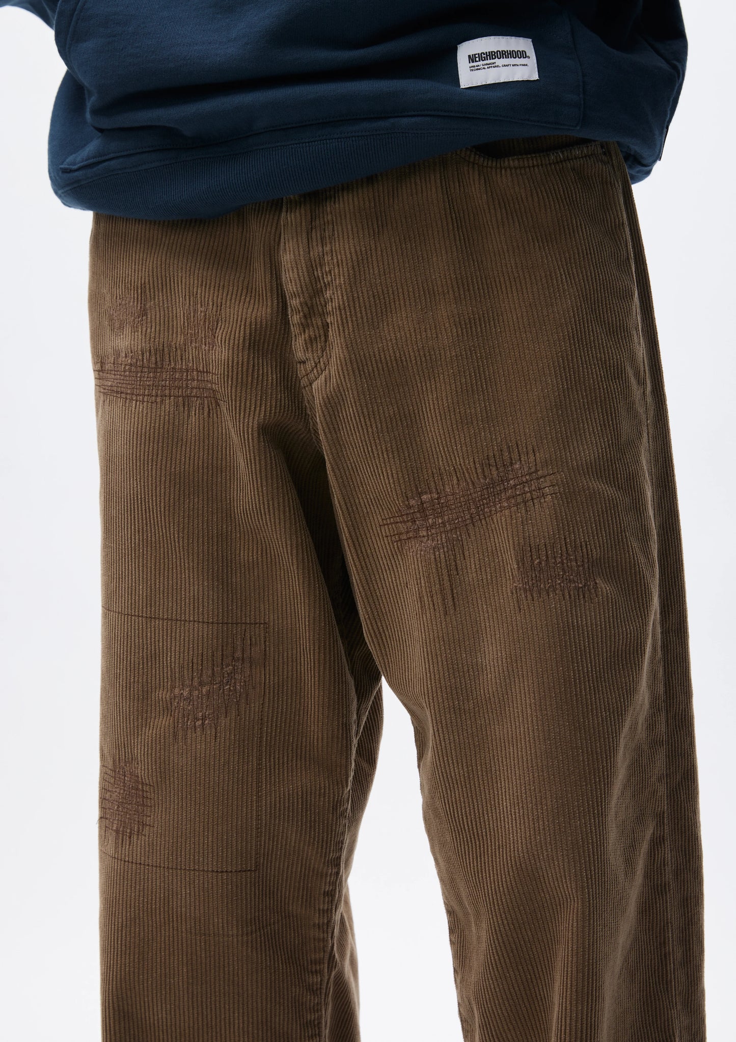 NEIGHBORHOOD 24AW SAVAGE CORDUROY DP WIDE PANTS