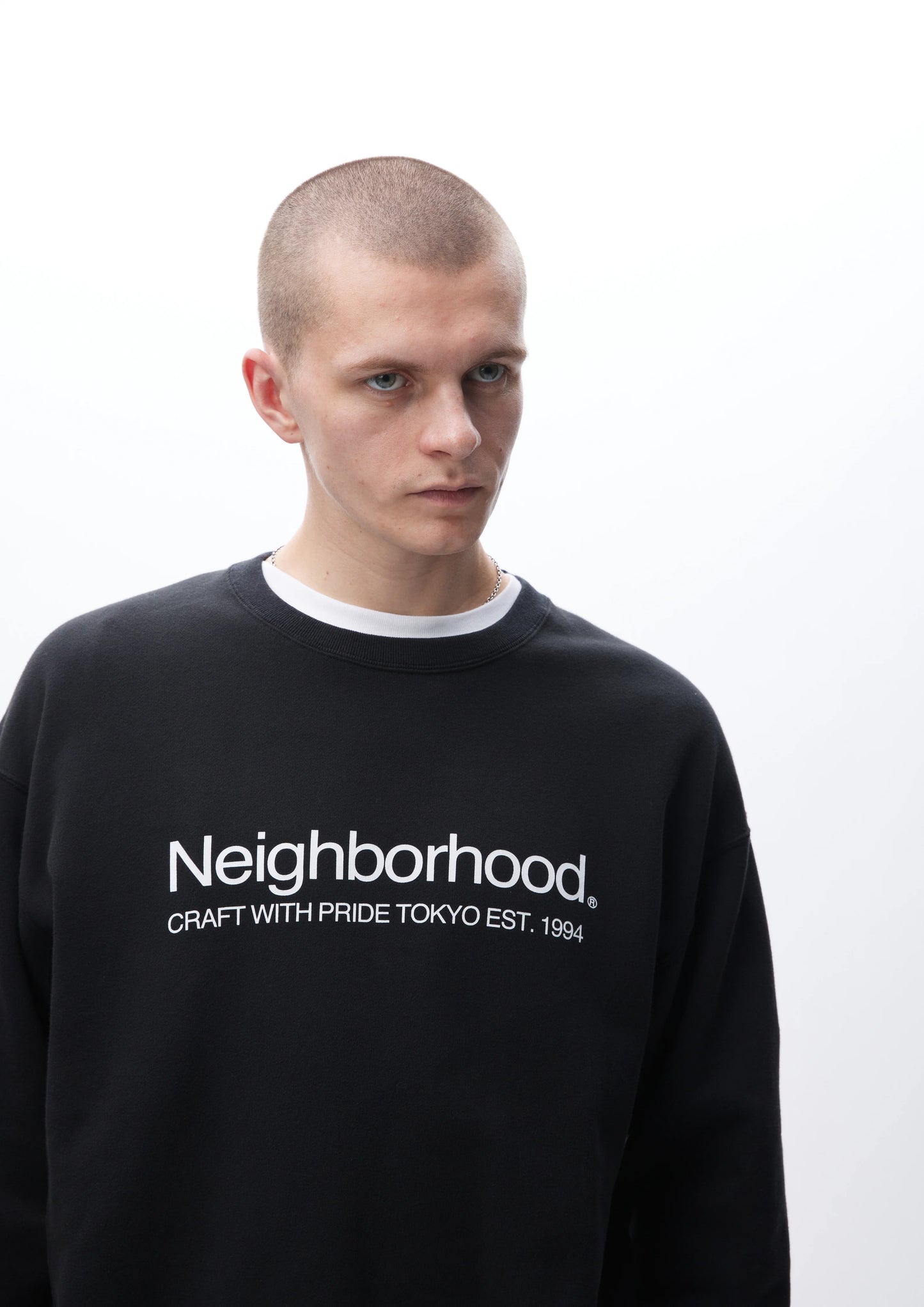 NEIGHBORHOOD x RUSSELL ATHLETIC . SWEAT SHIRT LS