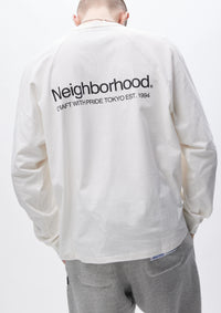 NEIGHBORHOOD x RUSSELL ATHLETIC . CREWNECK LS