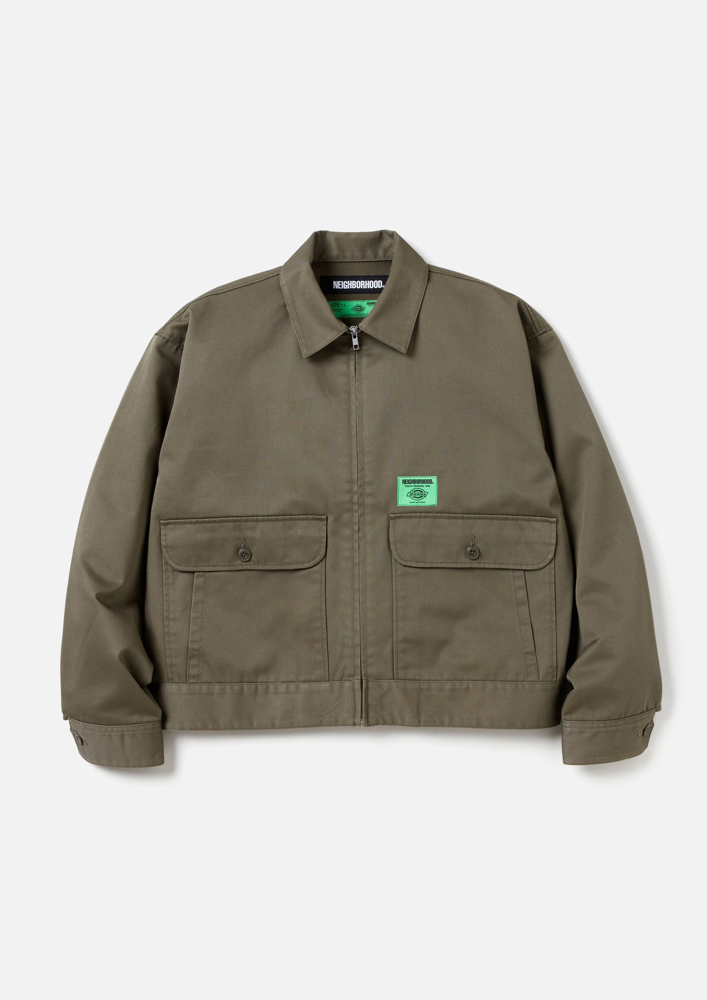 NEIGHBORHOOD x DICKIES . ZIP WORK JACKET