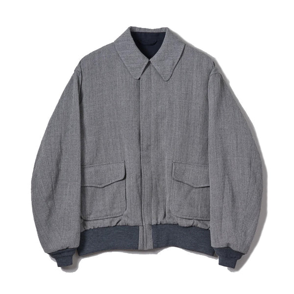 KAPTAIN SUNSHINE 26AW Wool Herringbone Flight Jacket